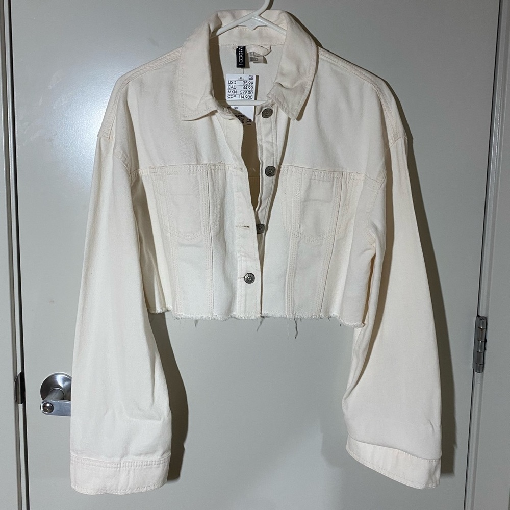 Cropped Denim Jacket